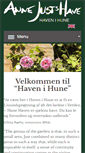 Mobile Screenshot of annejust.dk